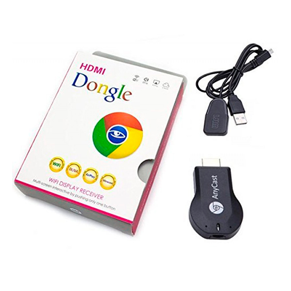 МЕДИАПЛЕЕР ДЛЯ ПОДКЛЮЧЕНИЯ УСТРОЙСТВ К ТЕЛЕВИЗОРУ ANYCAST HDMI DONGLE WIFI DISPLAY RECEIVER 0