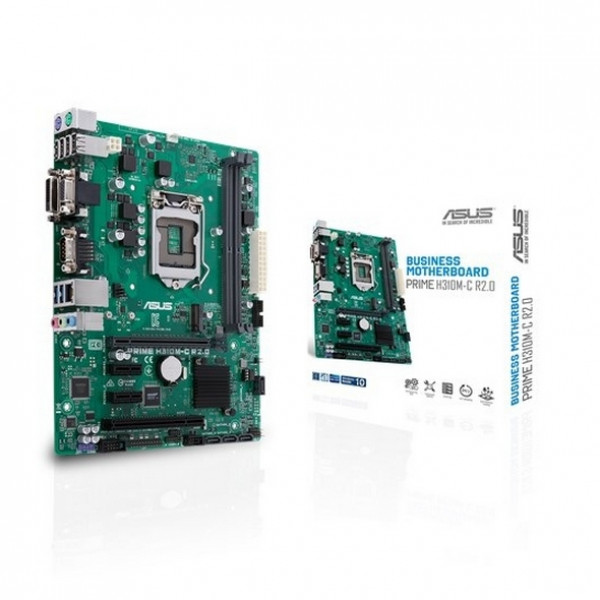 МАТЕРИНСКАЯ ПЛАТА ASUS PRIME H310M-C R2.0 BLACK SOCKET 1151 0