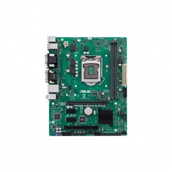 МАТЕРИНСКАЯ ПЛАТА ASUS PRIME H310M-C R2.0 BLACK SOCKET 1151 2