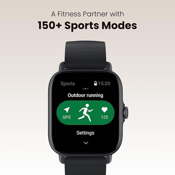 Смарт-часы Amazfit GTS 4 Mini New Version Graphite Black (Global