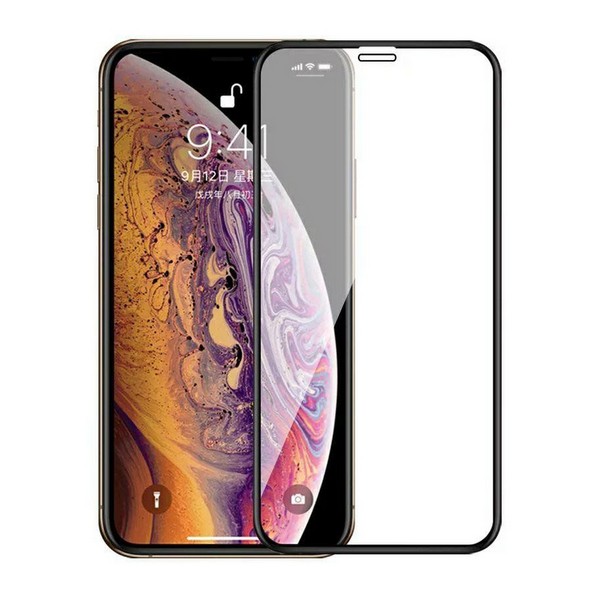 ЗАЩИТНОЕ СТЕКЛО ILERA FULL COVER 2.5D ДЛЯ APPLE IPHONE 11 PRO MAX/XS MAX BLACK 0