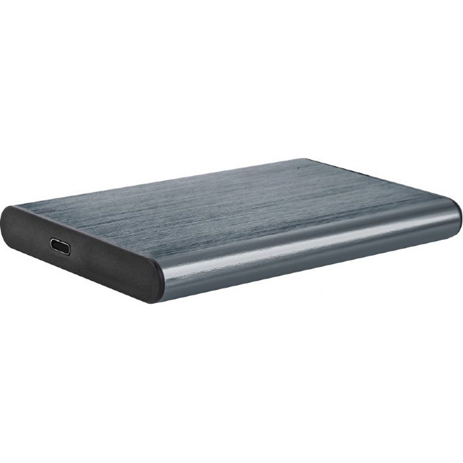 ЗОВНІШНЯ КИШЕНЯ ДЛЯ ДИСКА GEMBIRD EE2-U3S-6-GR GRAY SATA HDD 2.5, USB 3.1, АЛЮМІНІЙ 1