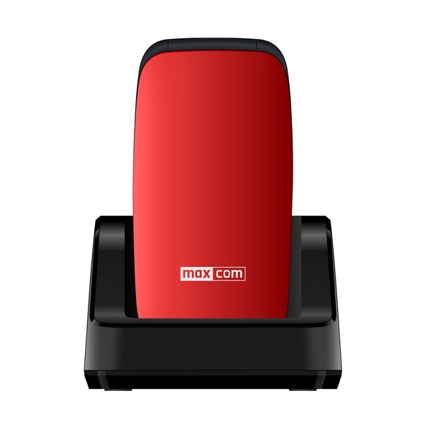 КНОПКОВИЙ ТЕЛЕФОН MAXCOM MM817 RED 1