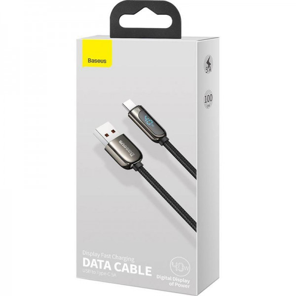 ДАТА-КАБЕЛЬ BASEUS CATSK-01 1M USB (ТАТО)  -  USB TYPE C (ТАТО) BLACK 0