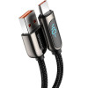 ДАТА-КАБЕЛЬ BASEUS CATSK-01 1M USB (ТАТО)  -  USB TYPE C (ТАТО) BLACK 2