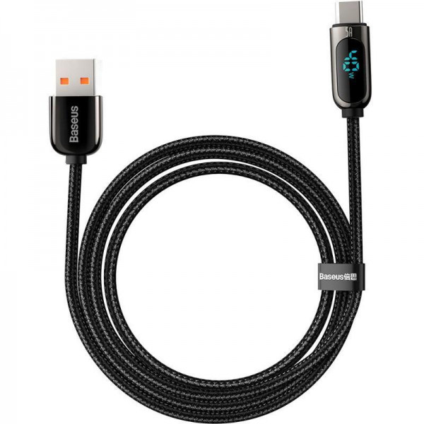 ДАТА-КАБЕЛЬ BASEUS CATSK-01 1M USB (ТАТО)  -  USB TYPE C (ТАТО) BLACK 1