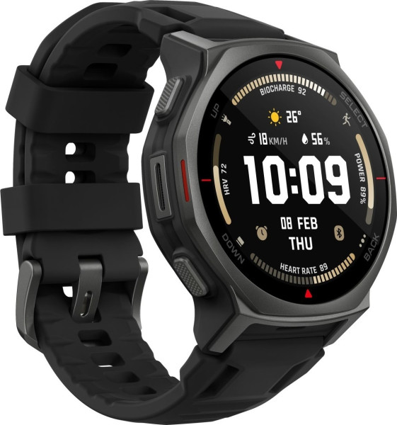 Смарт-годинник Amazfit T-Rex 3 Pro 44mm Black Tactical (W2549GL5N
