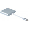 ПЕРЕХІДНИК DYNAMODE USB TYPE C (ТАТО) - HDMI/USB-A/TYPE-C (МАМА) 2