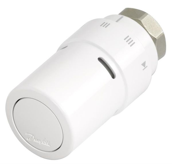 ТЕРМОГОЛОВКА DANFOSS RAX-K 6080 WHITE РЕЗЬБА M30X1.5, РЕГУЛИРОВКА 8-28 C 0