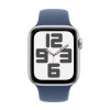 СМАРТ-ГОДИННИК APPLE WATCH SE 2 (2024) GPS 40MM SILVER ALUMINIUM CASE WITH DENIM SPORT BAND - M/L (MXED3QH/A) 1
