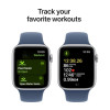 СМАРТ-ЧАСЫ APPLE WATCH SE 2 (2024) GPS 44MM SILVER ALUMINIUM CASE WITH DENIM SPORT BAND - M/L (MXER3QH/A) 5