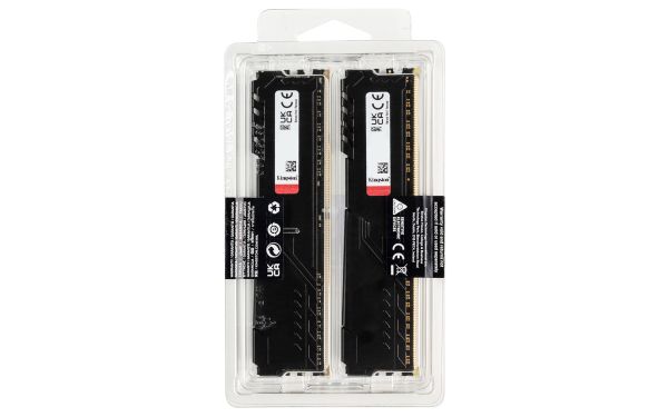 ОПЕРАТИВНАЯ ПАМЯТЬ KINGSTON FURY 8GB (2X4GB) DDR4 2666 MHZ BEAST BLACK (KF426C16BBK2/8) 4