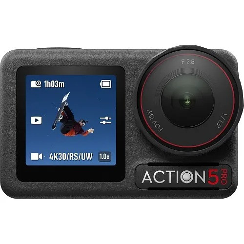 ЭКШН-КАМЕРА DJI OSMO ACTION 5 PRO ADVENTURE COMBO (CP.OS.00000378.01, CP.OS.00000350.01) 0