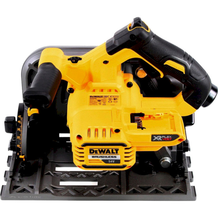 ДИСКОВА ПИЛА DEWALT DCS520NT BLACK YELLOW ЗАНУРЮВАЛЬНА АКУМУЛЯТОРНА 2