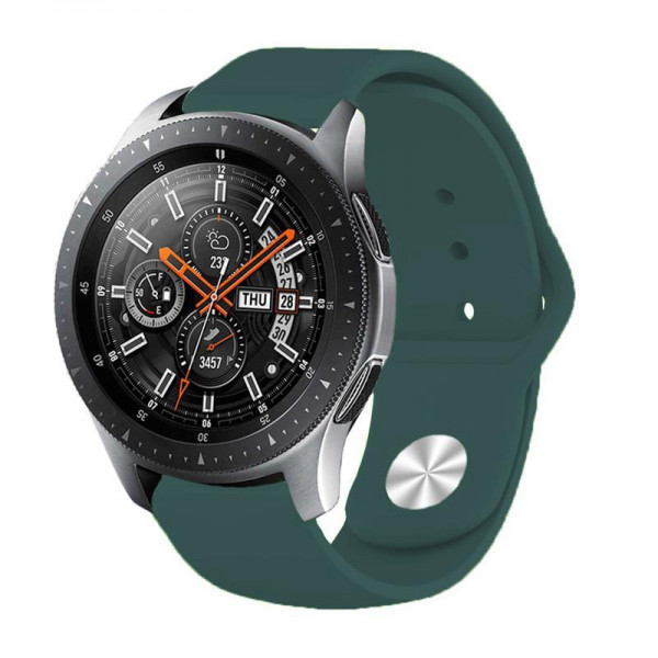 РЕМІНЕЦЬ ДЛЯ СМАРТ-ГОДИННИКА BECOVER ДЛЯ HUAWEI WATCH GT/GT 2 46MM/GT 2 PRO/GT ACTIVE/HONOR WATCH MAGIC/MAGIC DARK GREEN (706346) 2