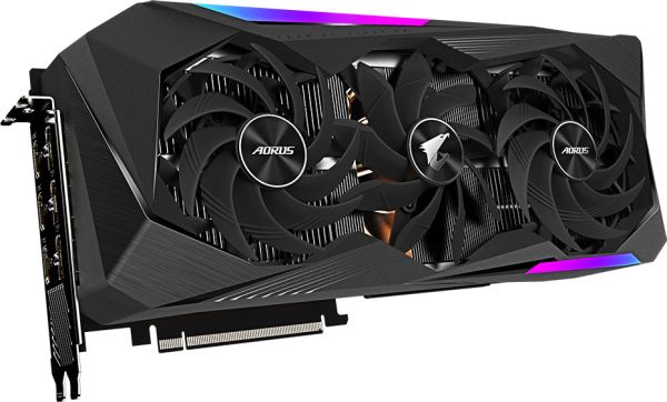 ВИДЕОКАРТА GIGABYTE GEFORCE RTX 3070 TI AORUS MASTER 8GB, GDDR6X, PCI-EX 0