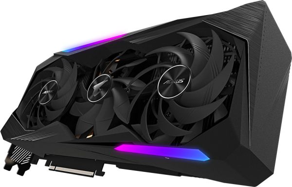 ВІДЕОКАРТА GIGABYTE GEFORCE RTX 3070 TI AORUS MASTER 8GB, GDDR6X, PCI-EX 7