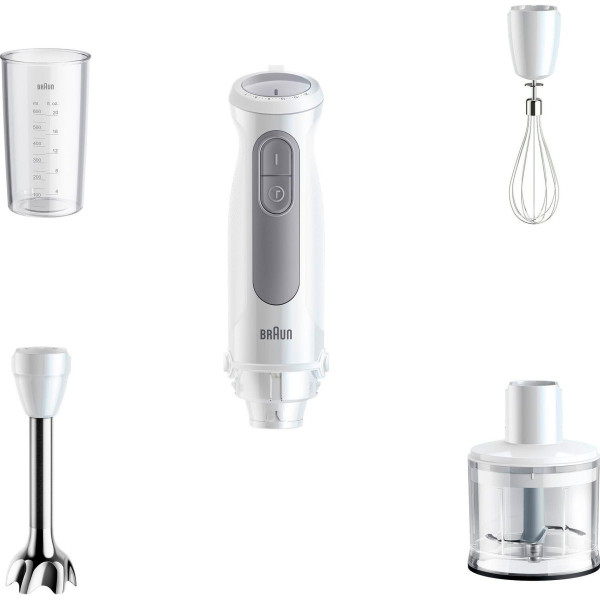 БЛЕНДЕР BRAUN MQ 50236 MWH WHITE 8