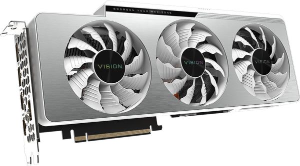 ВИДЕОКАРТА GIGABYTE GEFORCE RTX 3080 TI VISION OC 12GB, GDDR6X, PCI-EX 0