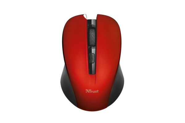 МИШКА TRUST MYDO SILENT CLICK WIRELESS MOUSE RED (21871) 0