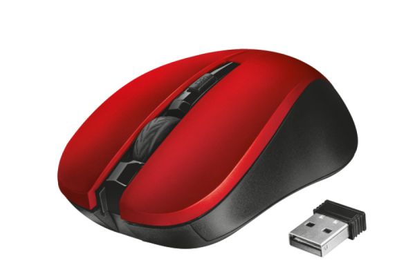 МИШКА TRUST MYDO SILENT CLICK WIRELESS MOUSE RED (21871) 5