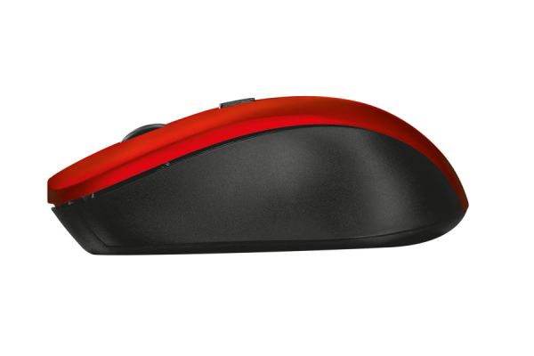 МИШКА TRUST MYDO SILENT CLICK WIRELESS MOUSE RED (21871) 2