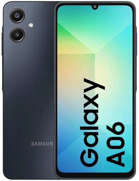 СМАРТФОН SAMSUNG GALAXY A06 A065 4/128GB BLACK (SM-A065FZKGSEK) 0