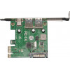 ПЛАТА РОЗШИРЕННЯ FRIME ECF-PCIETOUSB007.LP PCI-E TO USB3.0 TYPE-A+C (2 + 1 ПОРТИ) VL805 1
