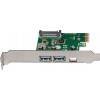 ПЛАТА РОЗШИРЕННЯ FRIME ECF-PCIETOUSB007.LP PCI-E TO USB3.0 TYPE-A+C (2 + 1 ПОРТИ) VL805 4