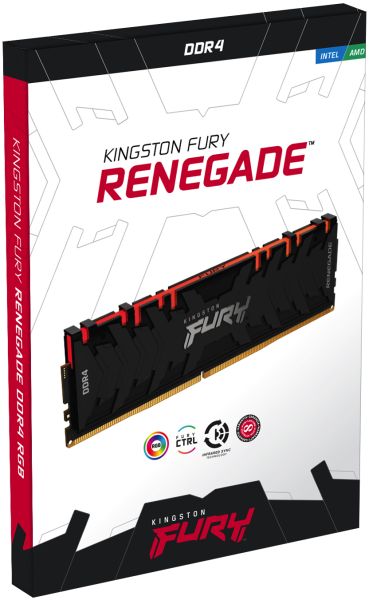 ОПЕРАТИВНАЯ ПАМЯТЬ KINGSTON FURY BEAST DDR4-3600 32768 MB PC4-28800 (KIT OF 2X16384) RGB 2RX8 BL (KF436C16RB1AK2/32) 3