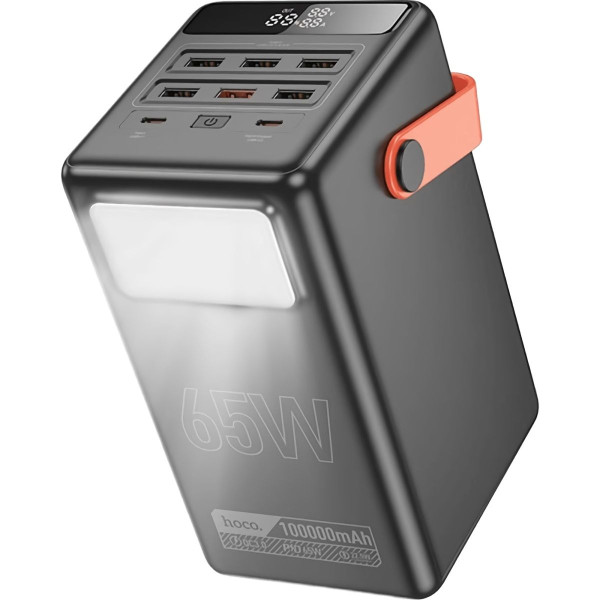 Внешний портативный аккумулятор Hoco DB03 Max Centurion Black 65W