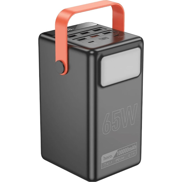 Внешний портативный аккумулятор Hoco DB03 Max Centurion Black 65W