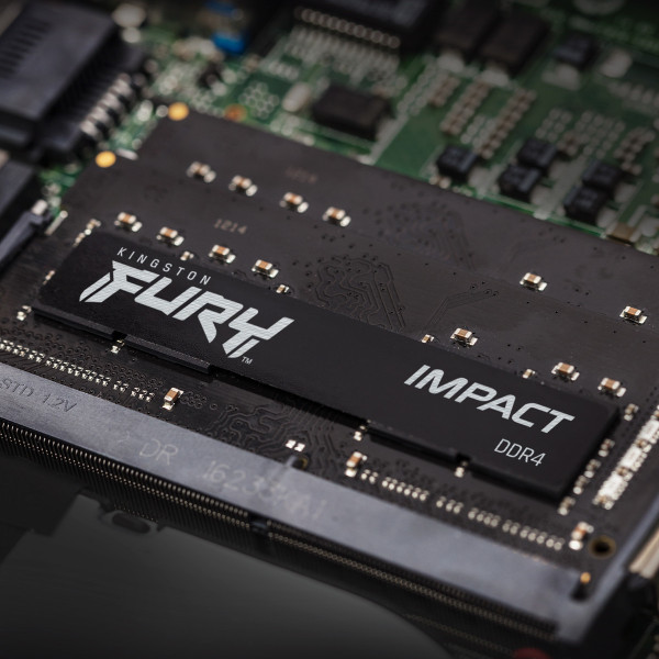 ОПЕРАТИВНА ПАМ'ЯТЬ KINGSTON FURY PC4-23500 ОПЕРАТИВНА ПАМ'ЯТЬ KINGSTON FURY SODIMM DDR4-2933 32768MB PC4-23500 IMPACT BLACK (KF429S17IB/32) BLACK 32 G 0