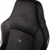 ИГРОВОЕ КРЕСЛО NOBLECHAIRS HERO REAL LEATHER NBL-HRO-RL-BLA BLACK 1