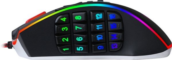 МЫШКА REDRAGON LEGEND CHROMA RGB IR BLACK USB 2