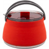 ЧАЙНИК ТУРИСТИЧНИЙ TRAMP TRC-125 TERRACOTTA 1 Л 15 Х 15 Х 9.5 СМ,СИЛІКОНОВИЙ, З МЕТАЛЕВИМ ДНОМ 0