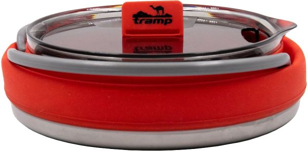 ЧАЙНИК ТУРИСТИЧНИЙ TRAMP TRC-125 TERRACOTTA 1 Л 15 Х 15 Х 9.5 СМ,СИЛІКОНОВИЙ, З МЕТАЛЕВИМ ДНОМ 1