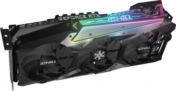 ВИДЕОКАРТА INNO3D GEFORCE RTX 3080 ICHILL X4 LHR, 10GB, GDDR6X, PCI-EX 0