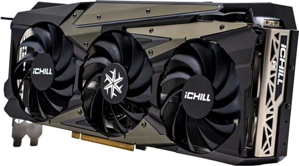 ВИДЕОКАРТА INNO3D GEFORCE RTX 3080 ICHILL X4 LHR, 10GB, GDDR6X, PCI-EX 9
