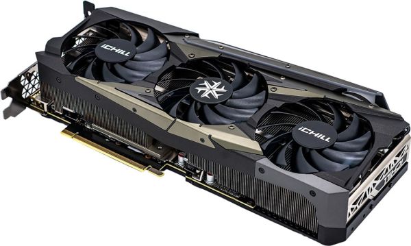 ВИДЕОКАРТА INNO3D GEFORCE RTX 3080 ICHILL X4 LHR, 10GB, GDDR6X, PCI-EX 11