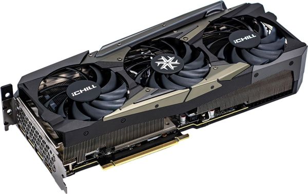 ВИДЕОКАРТА INNO3D GEFORCE RTX 3080 ICHILL X4 LHR, 10GB, GDDR6X, PCI-EX 5