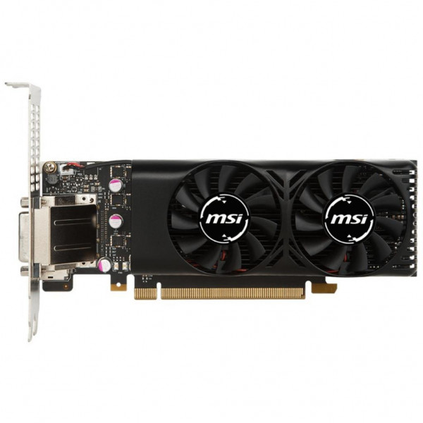 ВИДЕОКАРТА MSI GEFORCE GTX 1050 TI 4GT LP TI 4GT LP 3