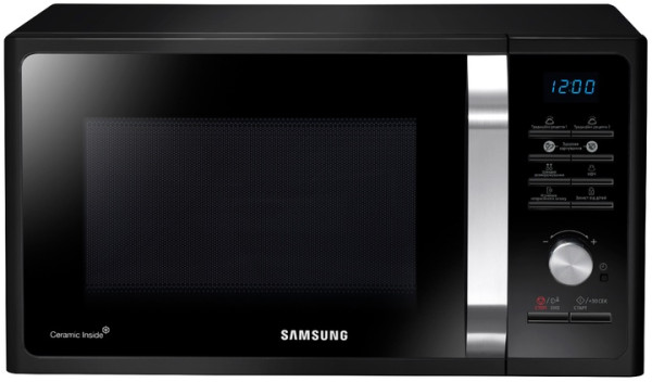 МИКРОВОЛНОВАЯ ПЕЧЬ SAMSUNG MS23F302TAK/BW BLACK 0
