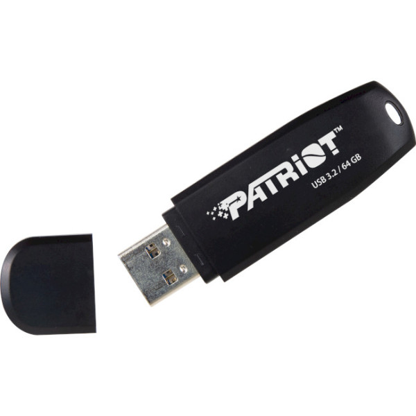 Фото - USB-флешка Patriot Memory Patriot Флеш память Patriot Xporter Core USB3.2 64GB Black  (PSF64GXRB3U)