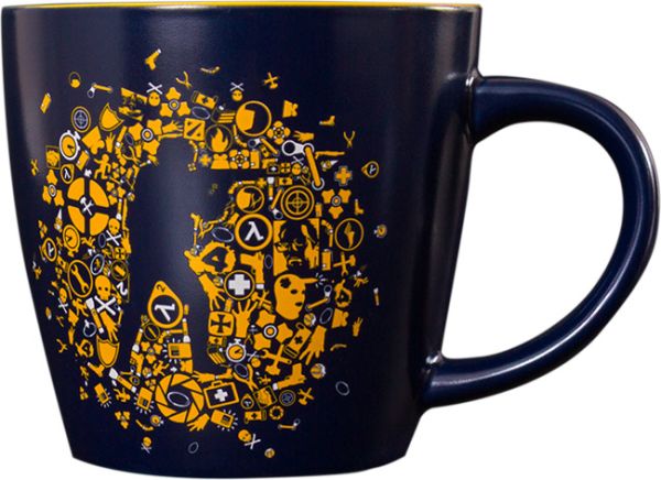 ЧАШКА VALVE CS:GO ICON SPLATTER MUG (ACOU090MMG1-NAVY) 350 МЛ 0
