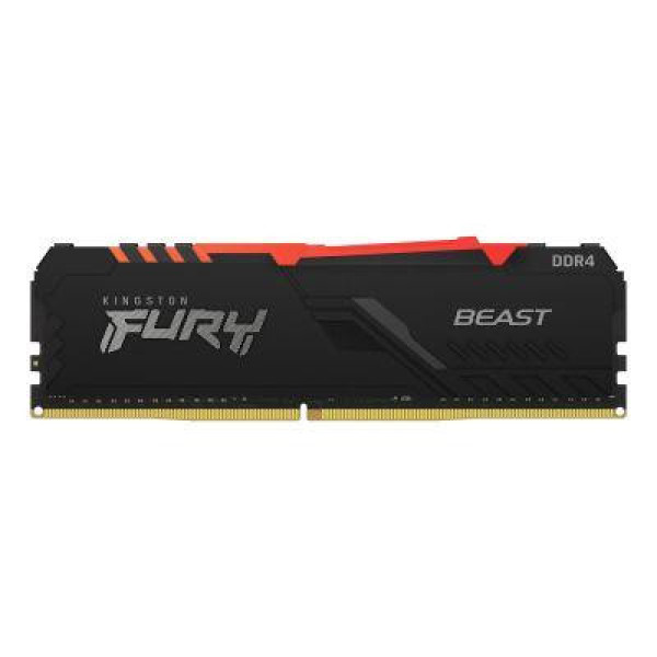 ОПЕРАТИВНА ПАМ'ЯТЬ KINGSTON FURY 8GB DDR4 3200 MHZ BEAST RGB (KF432C16BBA/8) 2