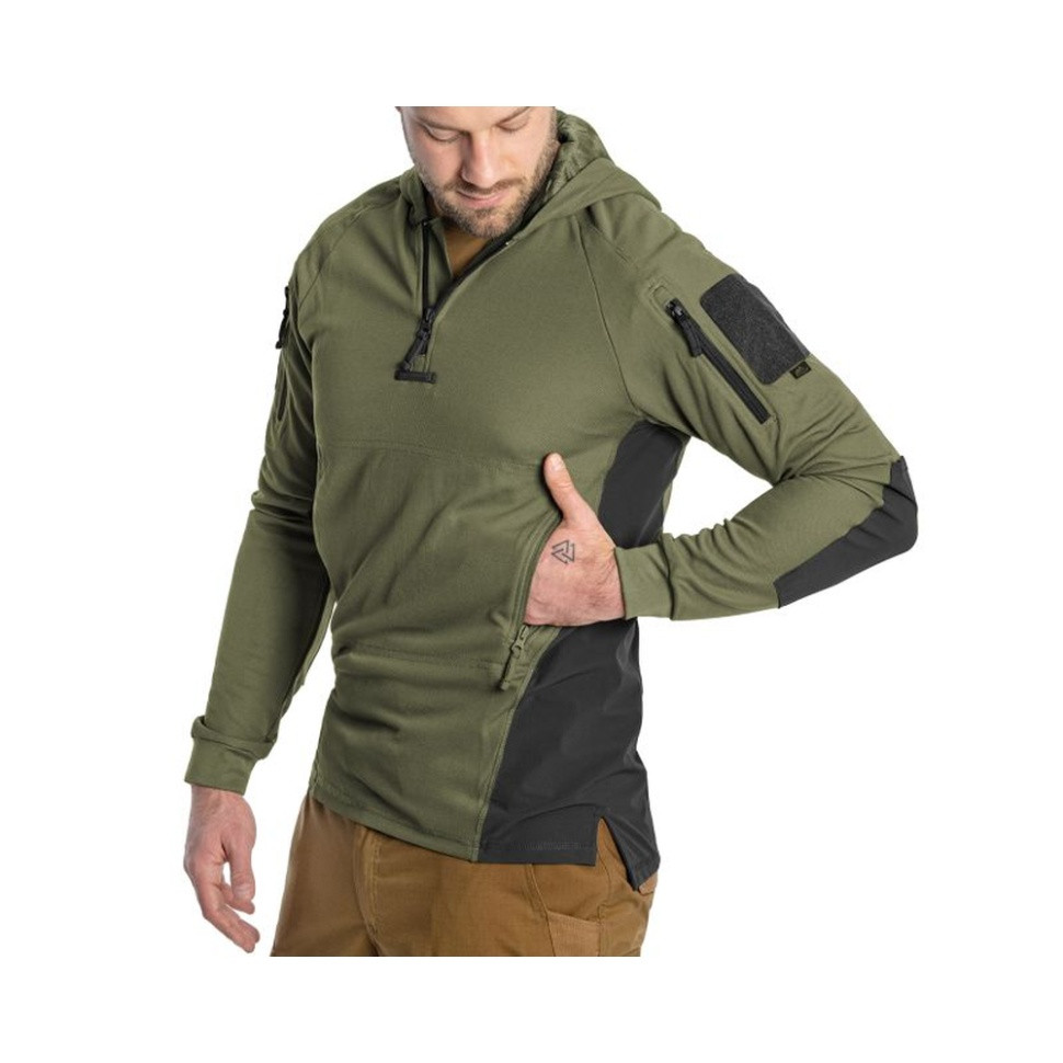 HELIKON-TEX RANGE HOODIE - TOPCOOL M OLIVE (BL-BRH-TC-0201A-B04) КОФТА ТАКТИЧНА 5