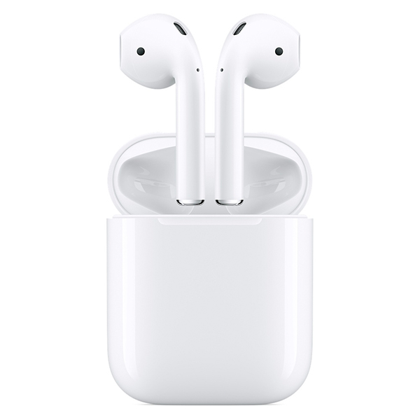 БЕЗДРОТОВІ НАВУШНИКИ APPLE AIRPODS WHITE ВКЛАДИШІ З МІКРОФОНОМ (MMEF2) 0