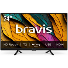 Телевізор Bravis 24K4000H Black 24