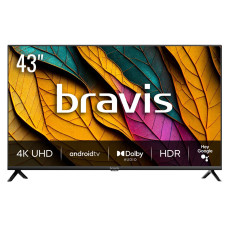 Телевізор Bravis 43K6000U Black 43